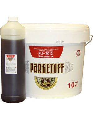 Двухкомпонентный полиуретановый клей для паркета Parketoff PU-2012 PL
