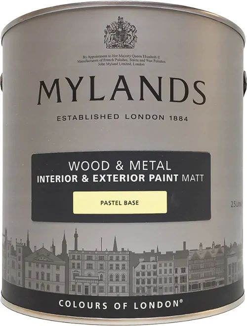 Краска Mylands Wood & Metal Matt для дерева и металла матовая