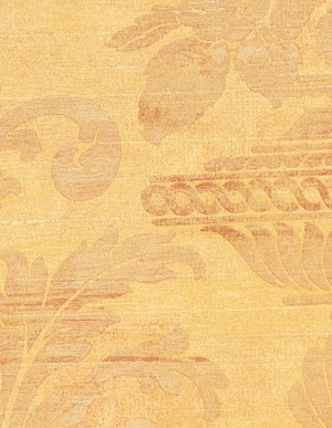 Обои бронзового цвета с цветочным орнаментом Aura Silk Collection 3 SM30355