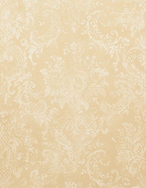 Пшеничного цвета обои для стен с дамаскими узорами Aura Stripes & Damasks HB24130