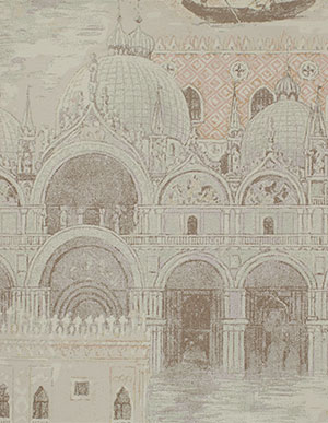 Флизелиновые обои с изображениями Венеции Milassa Trend 1002