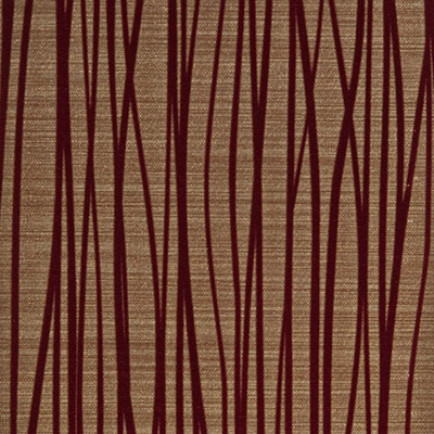 Фактурные обои с бордовыми абстрактными линиями из флока Portofino Jaypur 135065
