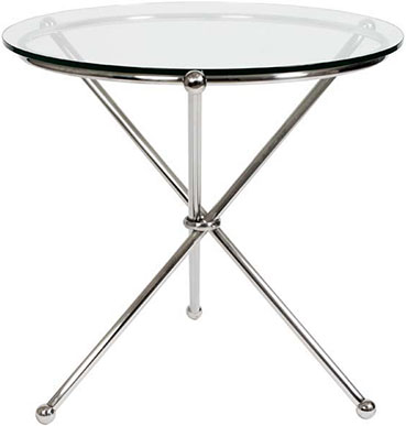 Стеклянный круглый столик Eichholtz Table Madonna