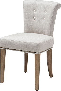 Мягкий стул Eichholtz Chair Key Largo из неотбеленного льна